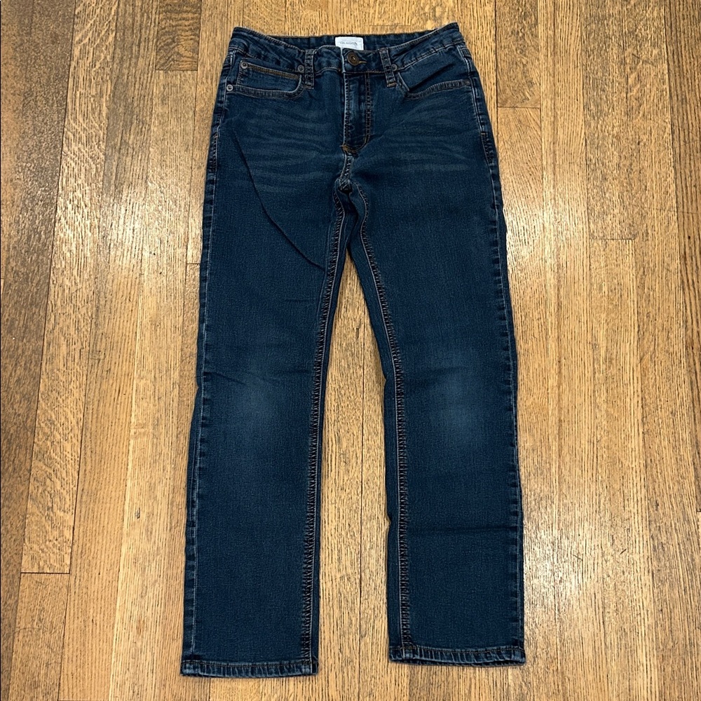 Hudson Jeans Kids Deep Indigo Straight Jeans